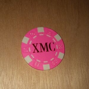Pink Casino Poker Chip